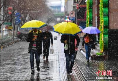 清明雨至 新疆多地发布暴雪蓝色预警--环保--人民网